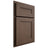Shiloh Cabinetry Partial Overlay Scottsdale White Oak Rift Cut Mineral Door