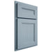 Shiloh Cabinetry Partial Overlay Scottsdale White Oak Rift Cut Sky Door