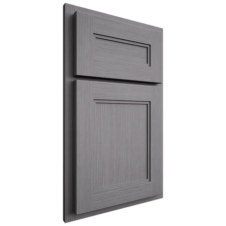Shiloh Cabinetry Partial Overlay Scottsdale White Oak Rift Cut Sterling Door