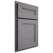 Shiloh Cabinetry Partial Overlay Scottsdale White Oak Rift Cut Sterling Door