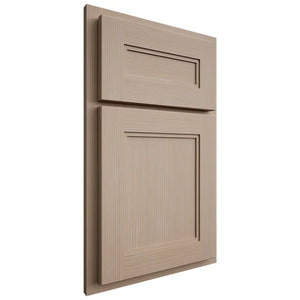 Shiloh Cabinetry Partial Overlay Scottsdale White Oak Rift Cut Straw Door