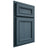 Shiloh Cabinetry Partial Overlay Shelby Hickory Plain Cut Hudson Door