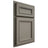 Shiloh Cabinetry Partial Overlay Shelby Maple Plain Cut Thyme Door