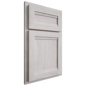 Shiloh Cabinetry Partial Overlay Somerset Alder Plain Cut Cotton Door