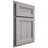Shiloh Cabinetry Partial Overlay Somerset Hickory Plain Cut Stratus Door