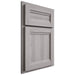 Shiloh Cabinetry Partial Overlay Somerset Hickory Plain Cut Stratus Door