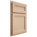 Shiloh Cabinetry Partial Overlay Somerset Maple Plain Cut Natural Door