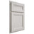 Shiloh Cabinetry Partial Overlay Somerset Paintable Beige Door