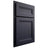 Shiloh Cabinetry Partial Overlay Somerset Paintable Hale Navy Door