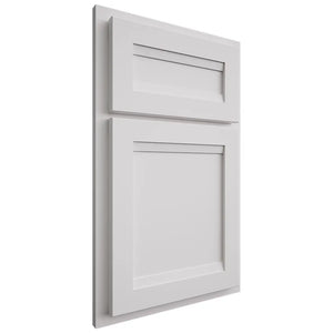 Shiloh Cabinetry Partial Overlay Somerset Paintable Polar Door