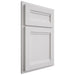 Shiloh Cabinetry Partial Overlay Somerset Paintable Pure White Door