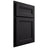 Shiloh Cabinetry Partial Overlay Somerset Poplar Plain Cut Harbor Door