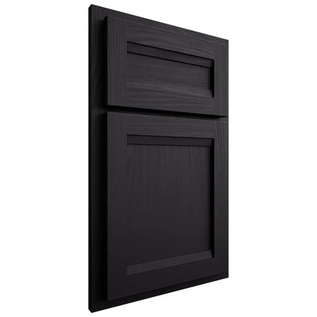 Shiloh Cabinetry Partial Overlay Somerset Poplar Plain Cut Harbor Door