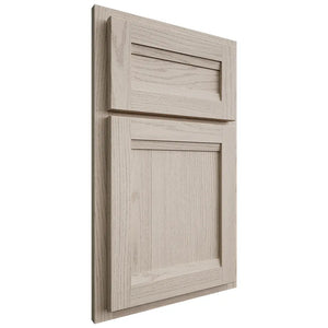 Shiloh Cabinetry Partial Overlay Somerset Walnut Plain Cut Seagull Door