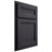 Shiloh Cabinetry Partial Overlay Somerset White Oak Plain Cut Harbor Door