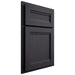 Shiloh Cabinetry Partial Overlay Somerset White Oak Plain Cut Harbor Door
