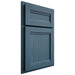 Shiloh Cabinetry Partial Overlay Somerset White Oak Plain Cut Hudson Door