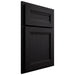 Shiloh Cabinetry Partial Overlay Somerset White Oak Plain Cut Ink Door