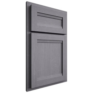 Shiloh Cabinetry Partial Overlay Somerset White Oak Quarter Sawn Cadet Door