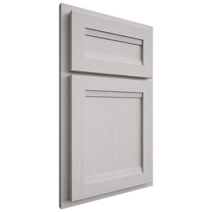 Shiloh Cabinetry Partial Overlay Somerset White Oak Quarter Sawn Cotton Door