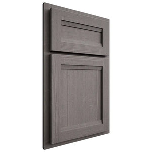 Shiloh Cabinetry Partial Overlay Somerset White Oak Quarter Sawn Flagstone Door