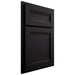 Shiloh Cabinetry Partial Overlay Somerset White Oak Quarter Sawn Ink Door