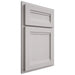 Shiloh Cabinetry Partial Overlay Somerset White Oak Rift Cut Cotton Door