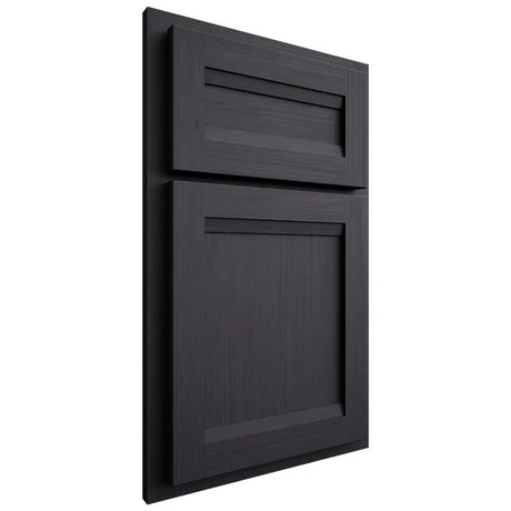 Shiloh Cabinetry Partial Overlay Somerset White Oak Rift Cut Harbor Door
