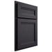 Shiloh Cabinetry Partial Overlay Somerset White Oak Rift Cut Harbor Door