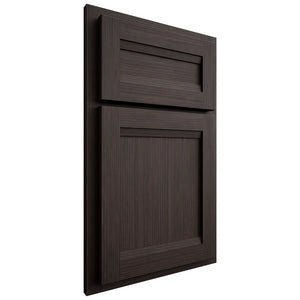 Shiloh Cabinetry Partial Overlay Somerset White Oak Rift Cut Morel Door