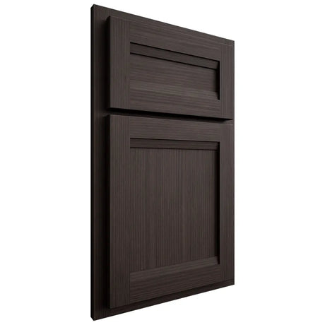 Shiloh Cabinetry Partial Overlay Somerset White Oak Rift Cut Morel Door