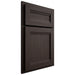 Shiloh Cabinetry Partial Overlay Somerset White Oak Rift Cut Morel Door
