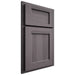 Shiloh Cabinetry Partial Overlay Square Flat Hickory Plain Cut Cadet Door