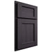 Shiloh Cabinetry Partial Overlay Square Flat Hickory Plain Cut Harbor Door