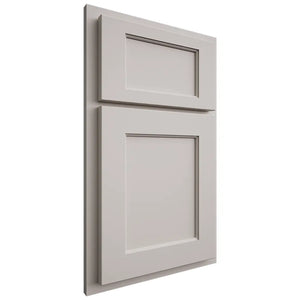 Shiloh Cabinetry Partial Overlay Square Flat Paintable Amazing Gray Door