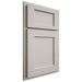 Shiloh Cabinetry Partial Overlay Square Flat Paintable Amazing Gray Door