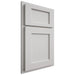 Shiloh Cabinetry Partial Overlay Square Flat Paintable Repose Gray Door