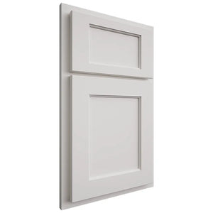 Shiloh Cabinetry Partial Overlay Square Flat Paintable Soft White Door