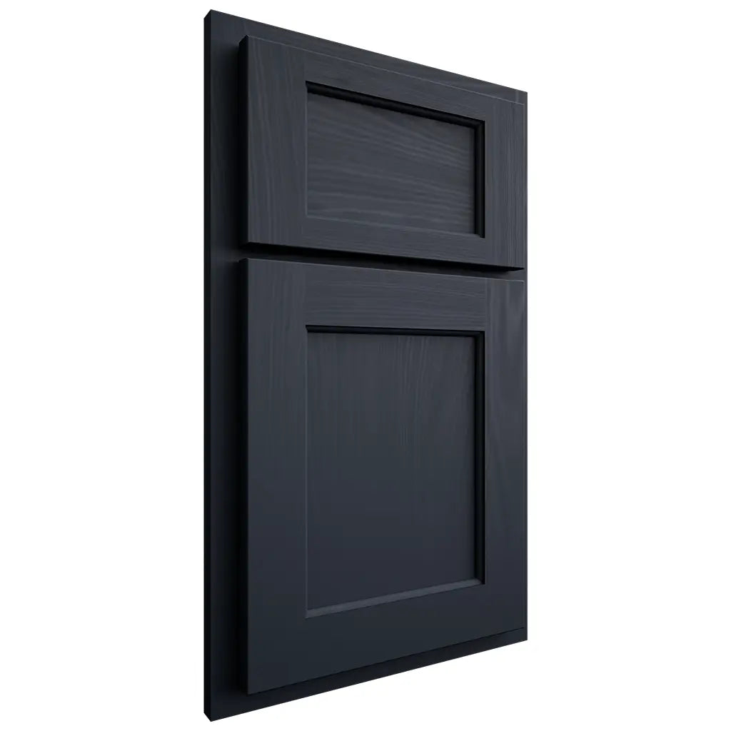 Shiloh Cabinetry Partial Overlay Square Flat Poplar Plain Cut Hudson Door
