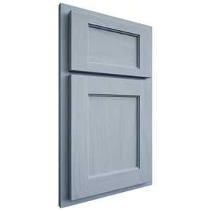 Shiloh Cabinetry Partial Overlay Square Flat Poplar Plain Cut Sky Door