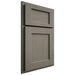 Shiloh Cabinetry Partial Overlay Square Flat Poplar Plain Cut Thyme Door