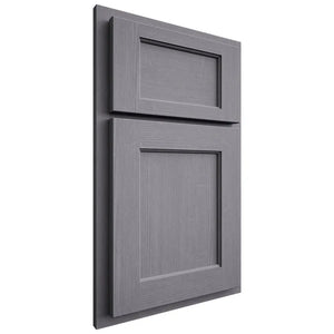 Shiloh Cabinetry Partial Overlay Square Flat White Oak Quarter Sawn Cadet Door