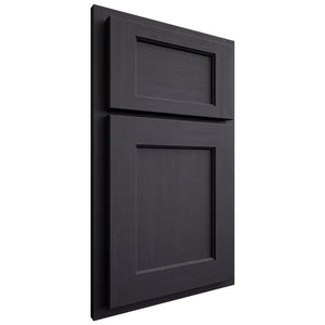 Shiloh Cabinetry Partial Overlay Square Flat White Oak Quarter Sawn Harbor Door