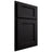 Shiloh Cabinetry Partial Overlay Square Flat White Oak Quarter Sawn Ink Door