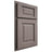 Shiloh Cabinetry Partial Overlay Square Raised Alder Plain Cut Stonehenge Door