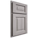 Shiloh Cabinetry Partial Overlay Square Raised Hickory Plain Cut Stratus Door