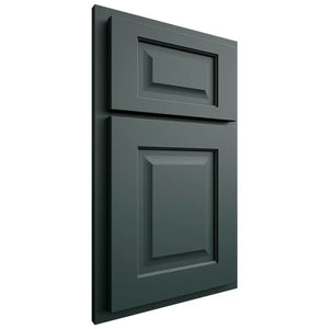 Shiloh Cabinetry Partial Overlay Square Raised Paintable Billiard Green Door