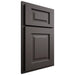 Shiloh Cabinetry Partial Overlay Square Raised Paintable Urbane Bronze Door