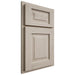 Shiloh Cabinetry Partial Overlay Square Raised Poplar Plain Cut Seagull Door