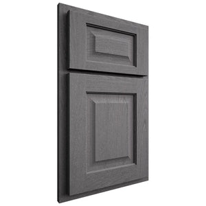 Shiloh Cabinetry Partial Overlay Square Raised Red Oak Plain Cut Cadet Door